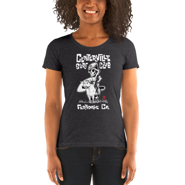 "CV Surf Club" Ladies' short sleeve t-shirt  - Redeye Laboratories