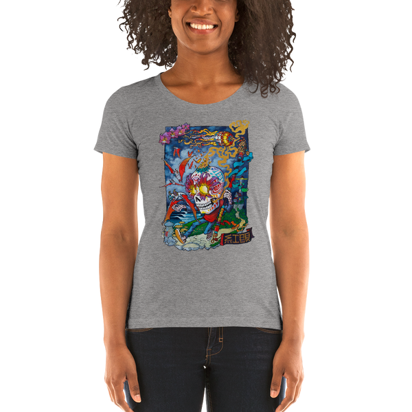 Dreamy Mindful Trail Ladies' short sleeve t-shirt  - Redeye Laboratories