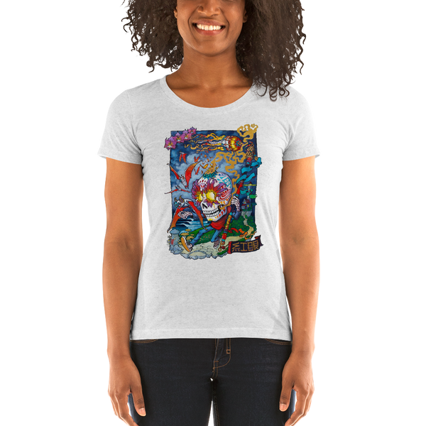 Dreamy Mindful Trail Ladies' short sleeve t-shirt  - Redeye Laboratories