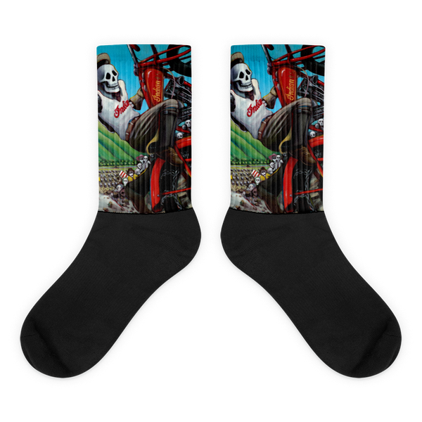 Hill Climber Black foot socks  - Redeye Laboratories