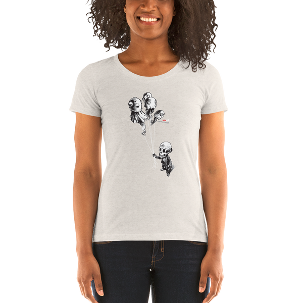 "Balloon Boy" Ladies' short sleeve t-shirt  - Redeye Laboratories