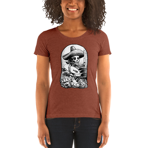 "Viva La Surf" Ladies' short sleeve t-shirt  - Redeye Laboratories