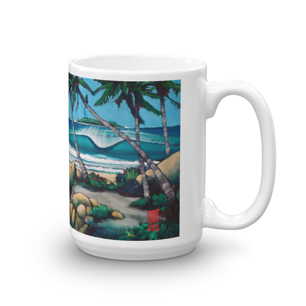 Primal Surf Check Mug  - Redeye Laboratories