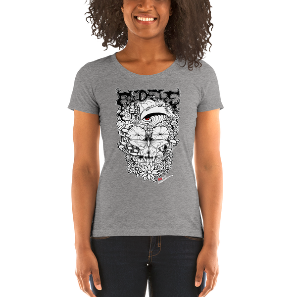 "Redeye Skull" Ladies' short sleeve t-shirt  - Redeye Laboratories