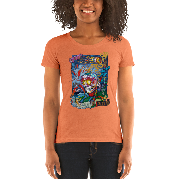 Dreamy Mindful Trail Ladies' short sleeve t-shirt  - Redeye Laboratories