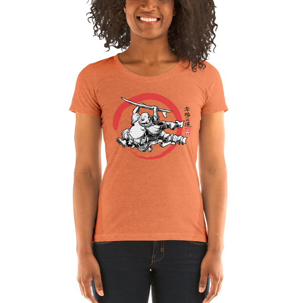 "Surfing Buddha" Ladies' short sleeve t-shirt  - Redeye Laboratories