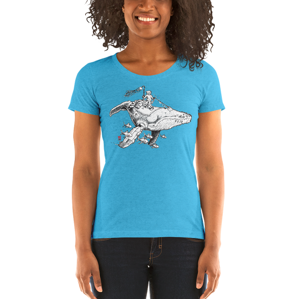 "Cosmic Traveler" Ladies' short sleeve t-shirt  - Redeye Laboratories