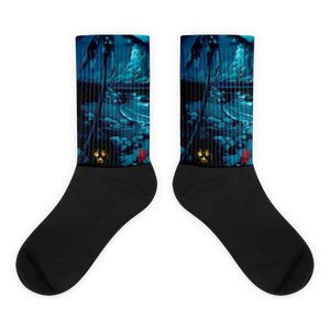 Secret Camp Black foot socks Socks - Redeye Laboratories