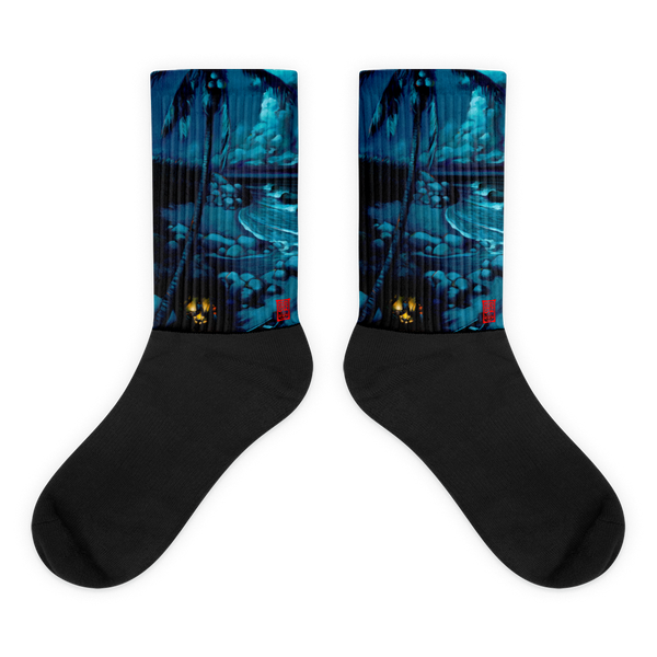 Secret Camp Black foot socks Socks - Redeye Laboratories