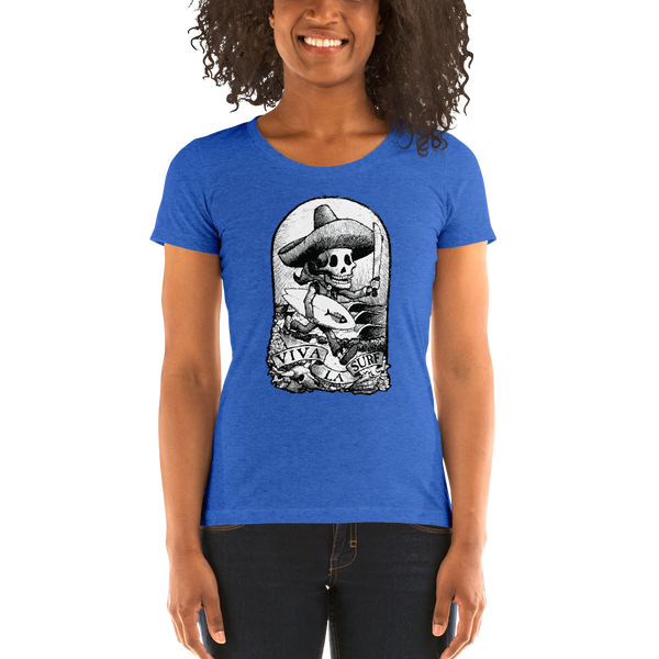 "Viva La Surf" Ladies' short sleeve t-shirt  - Redeye Laboratories