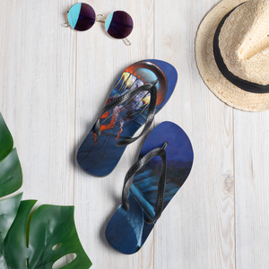 "Cosmic Jelly" Flip Flops  - Redeye Laboratories