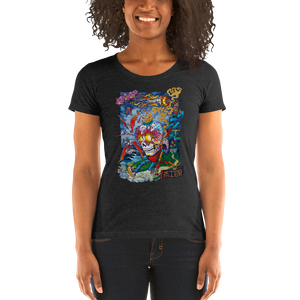 Dreamy Mindful Trail Ladies' short sleeve t-shirt  - Redeye Laboratories