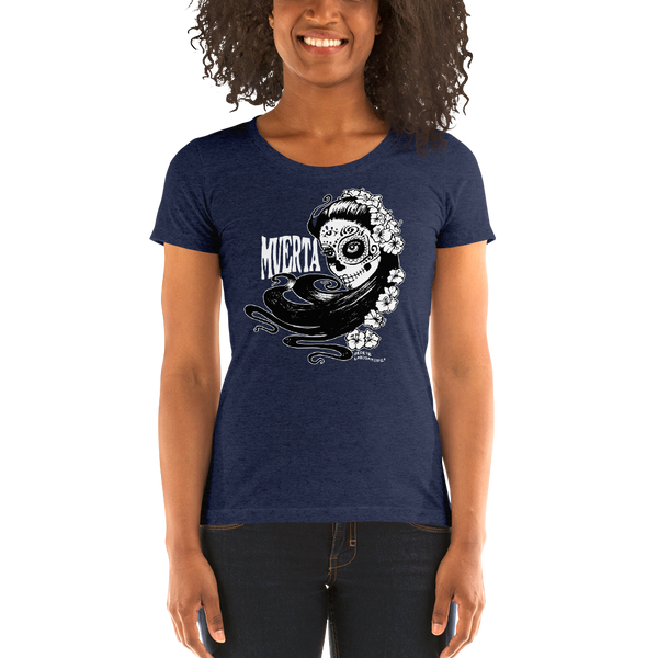 "Muerta Girl" Ladies' short sleeve t-shirt  - Redeye Laboratories