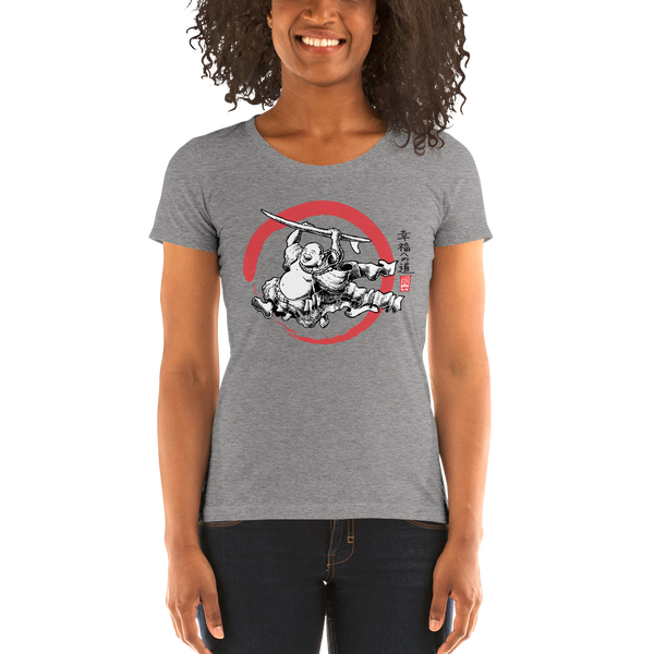 "Surfing Buddha" Ladies' short sleeve t-shirt  - Redeye Laboratories
