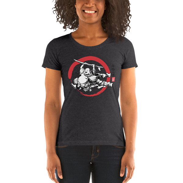 "Surfing Buddha" Ladies' short sleeve t-shirt  - Redeye Laboratories