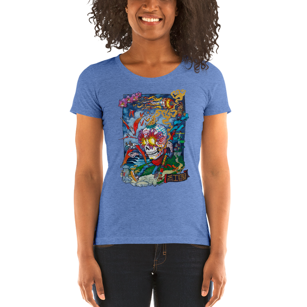 Dreamy Mindful Trail Ladies' short sleeve t-shirt  - Redeye Laboratories