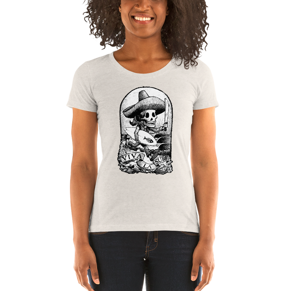 "Viva La Surf" Ladies' short sleeve t-shirt  - Redeye Laboratories