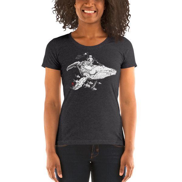 "Cosmic Traveler" Ladies' short sleeve t-shirt  - Redeye Laboratories