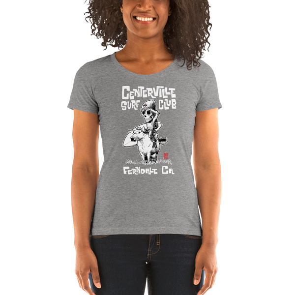 "CV Surf Club" Ladies' short sleeve t-shirt  - Redeye Laboratories