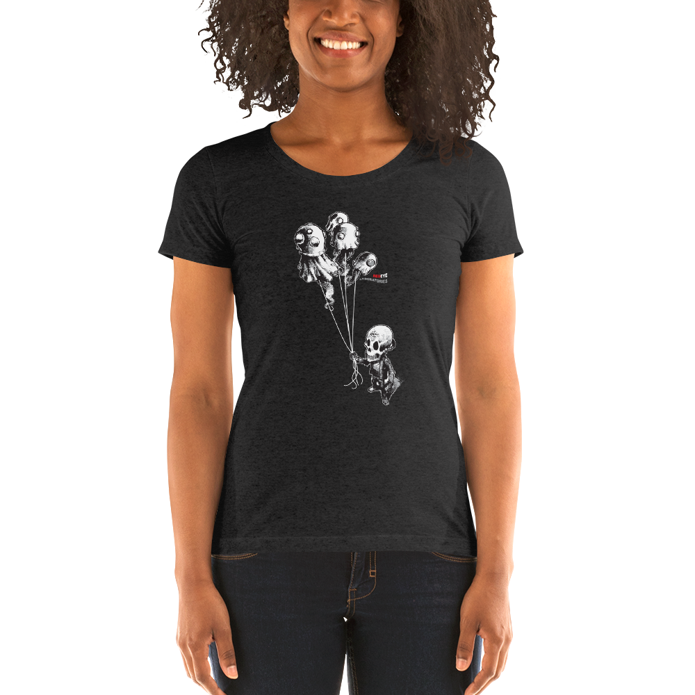 "Balloon Boy" Ladies' short sleeve t-shirt  - Redeye Laboratories