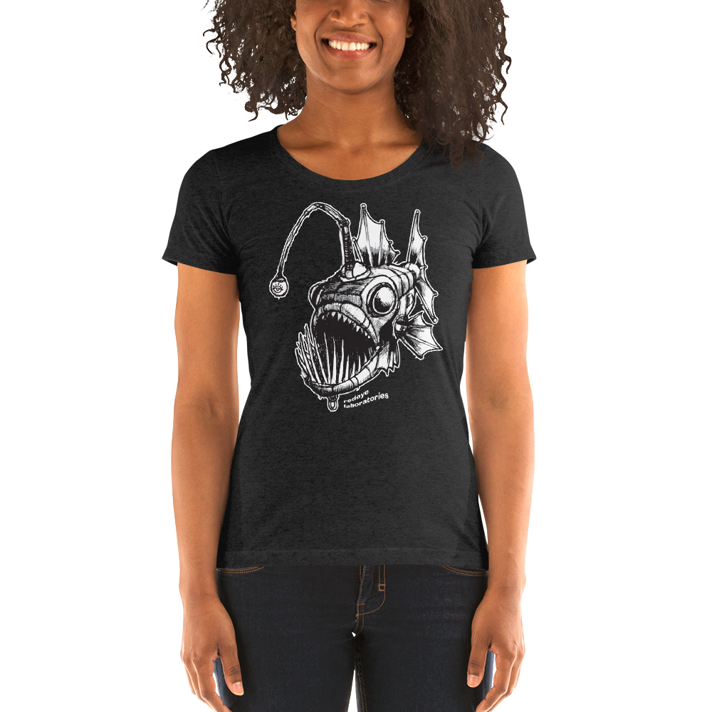 "The Anglerfish" Ladies' short sleeve t-shirt  - Redeye Laboratories