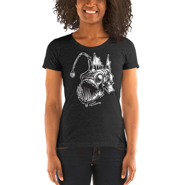 "The Anglerfish" Ladies' short sleeve t-shirt  - Redeye Laboratories