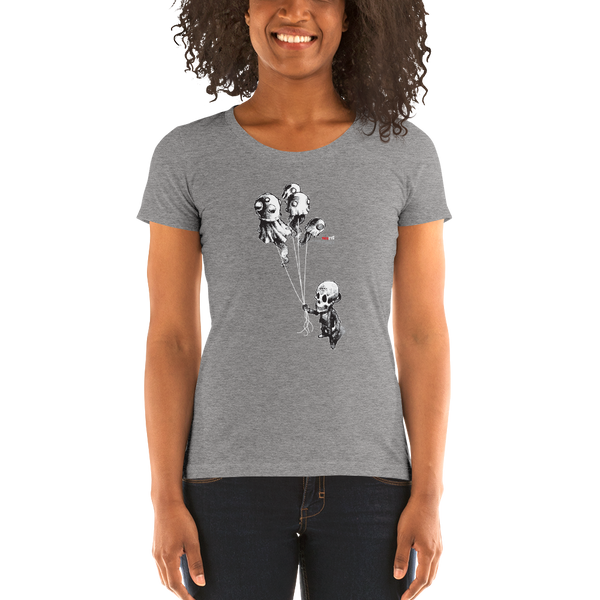 "Balloon Boy" Ladies' short sleeve t-shirt  - Redeye Laboratories