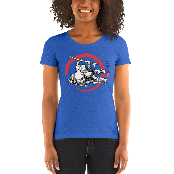 "Surfing Buddha" Ladies' short sleeve t-shirt  - Redeye Laboratories