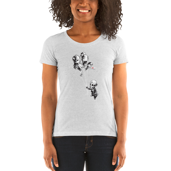 "Balloon Boy" Ladies' short sleeve t-shirt  - Redeye Laboratories