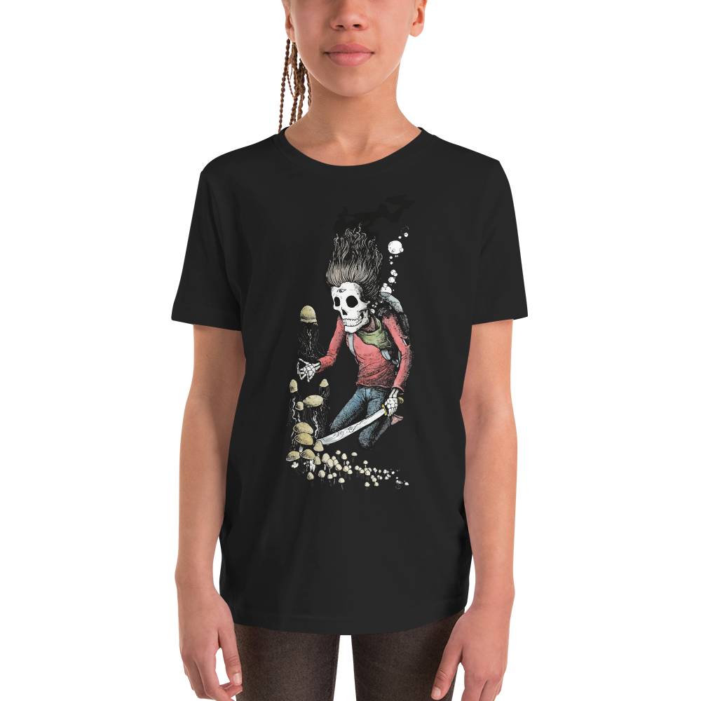 "Mushroom Jellies" Youth Short Sleeve T-Shirt  - Redeye Laboratories
