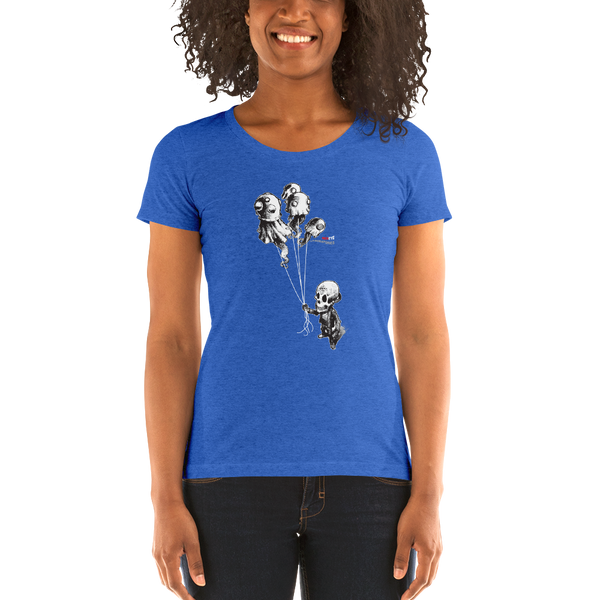 "Balloon Boy" Ladies' short sleeve t-shirt  - Redeye Laboratories
