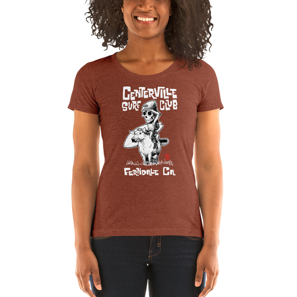 "CV Surf Club" Ladies' short sleeve t-shirt  - Redeye Laboratories
