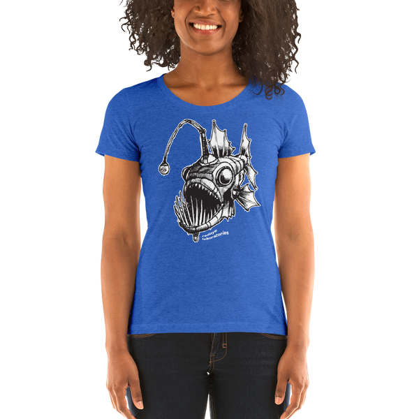 "The Anglerfish" Ladies' short sleeve t-shirt  - Redeye Laboratories