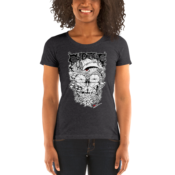 "Redeye Skull" Ladies' short sleeve t-shirt  - Redeye Laboratories