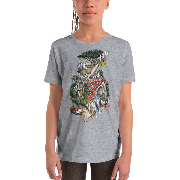 "Cosmic Island" Youth Short Sleeve T-Shirt  - Redeye Laboratories