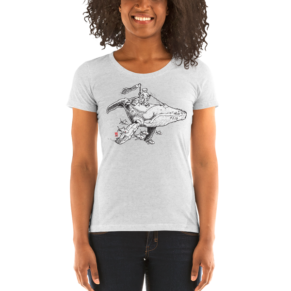 "Cosmic Traveler" Ladies' short sleeve t-shirt  - Redeye Laboratories