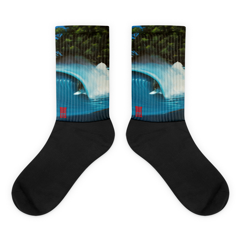 Ken's Treasure Black foot socks Socks - Redeye Laboratories