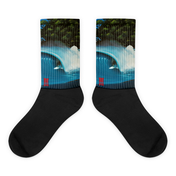 Ken's Treasure Black foot socks Socks - Redeye Laboratories