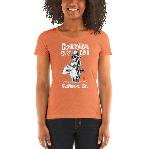 "CV Surf Club" Ladies' short sleeve t-shirt  - Redeye Laboratories