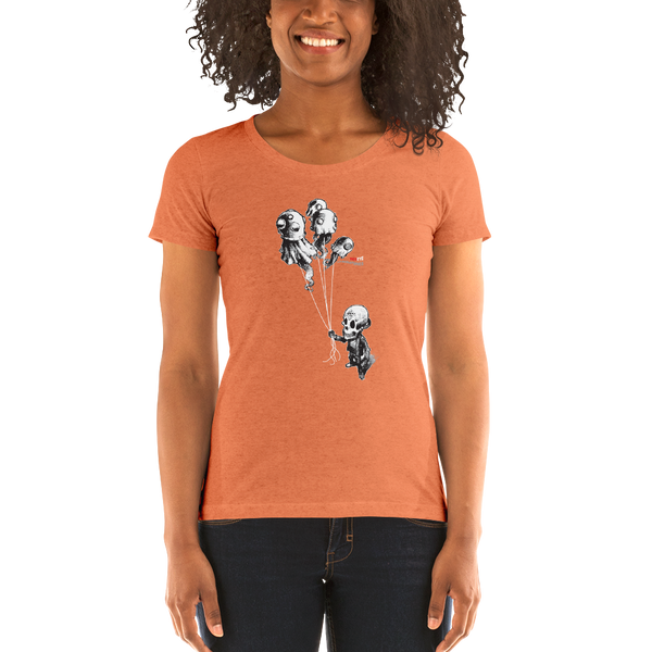 "Balloon Boy" Ladies' short sleeve t-shirt  - Redeye Laboratories