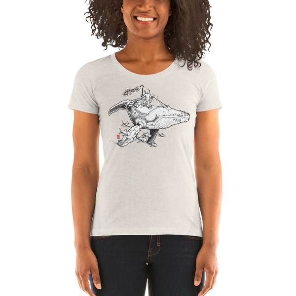 "Cosmic Traveler" Ladies' short sleeve t-shirt  - Redeye Laboratories