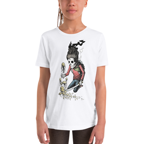 "Mushroom Jellies" Youth Short Sleeve T-Shirt  - Redeye Laboratories