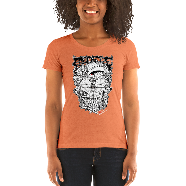 "Redeye Skull" Ladies' short sleeve t-shirt  - Redeye Laboratories