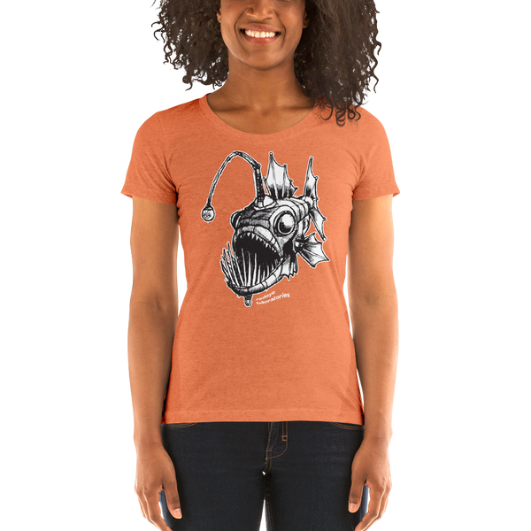 "The Anglerfish" Ladies' short sleeve t-shirt  - Redeye Laboratories