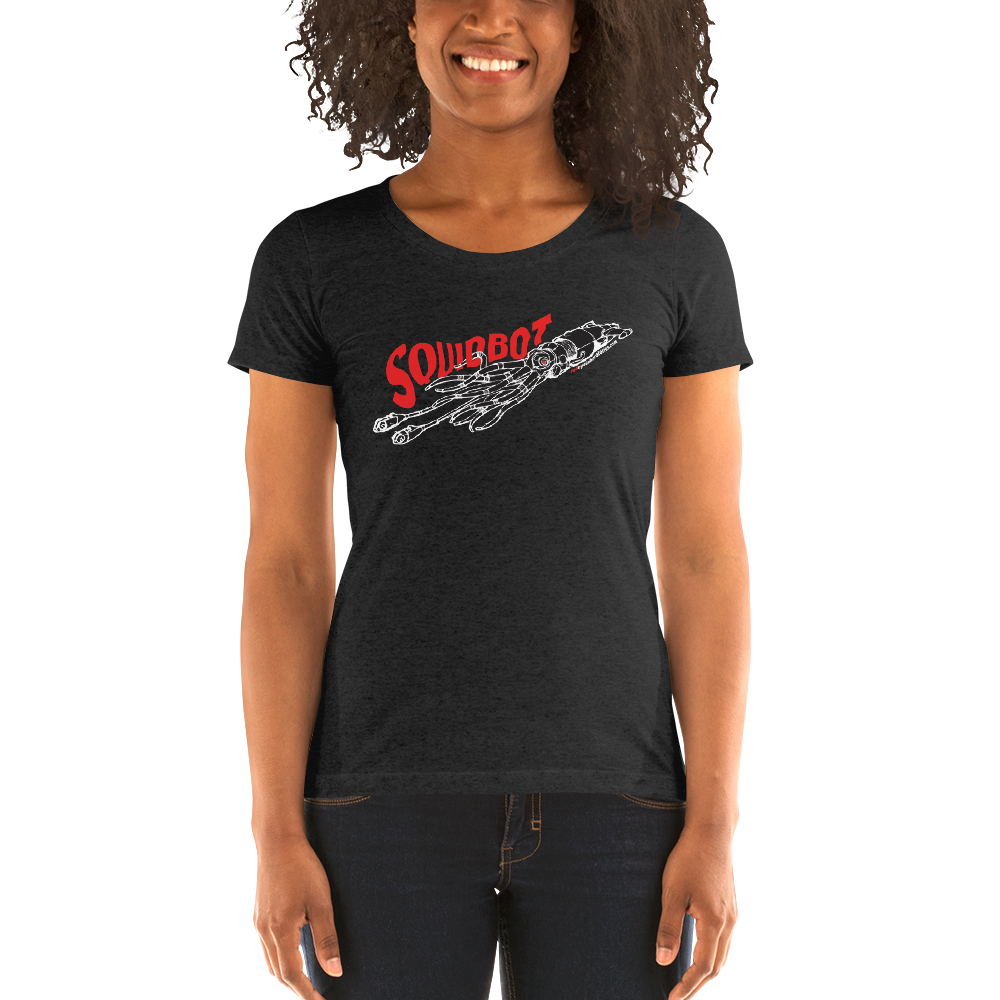 "Squidbot" Ladies' short sleeve t-shirt  - Redeye Laboratories