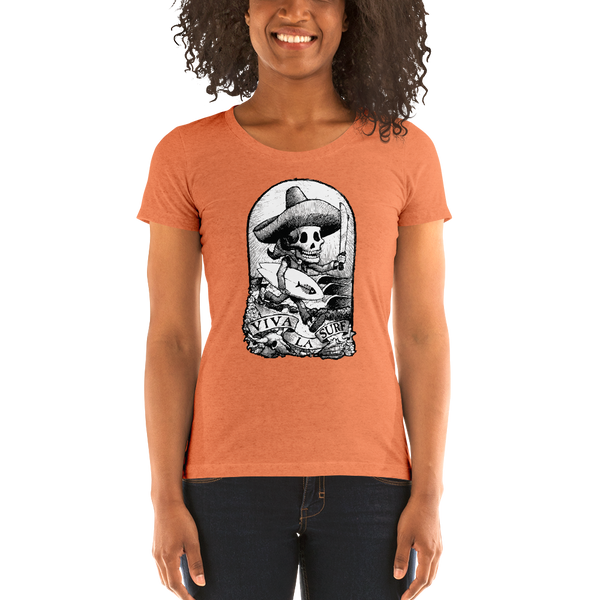 "Viva La Surf" Ladies' short sleeve t-shirt  - Redeye Laboratories
