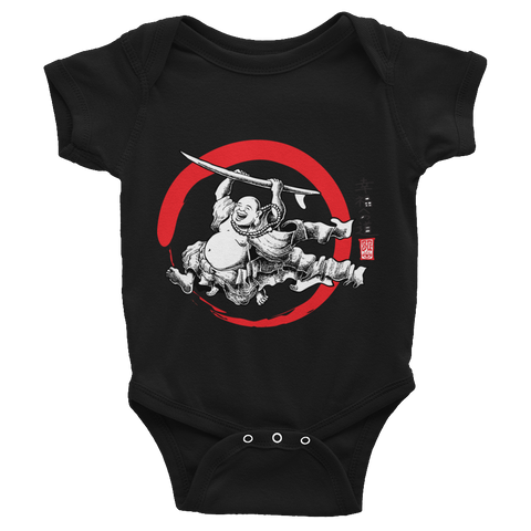 "Surfing Buddha" Infant Bodysuit  - Redeye Laboratories