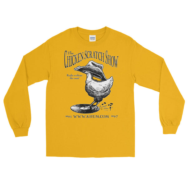 The Chicken Scratch Show KHUM Men's Long Sleeve T-Shirt T-shirts - Redeye Laboratories