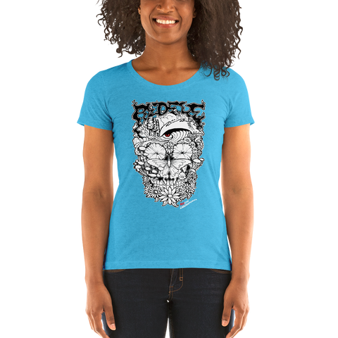 "Redeye Skull" Ladies' short sleeve t-shirt  - Redeye Laboratories