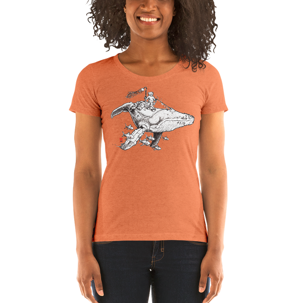 "Cosmic Traveler" Ladies' short sleeve t-shirt  - Redeye Laboratories